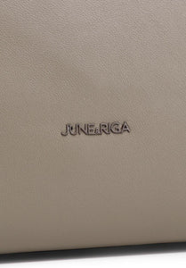 JUDE B. Genuine Lambskin Leather Clutch / Sling Bag - SLATE GREY