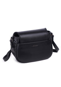 JULES Genuine Sling / Shoulder Bag - BLACK