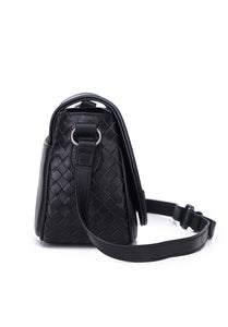 JULES Genuine Sling / Shoulder Bag - BLACK