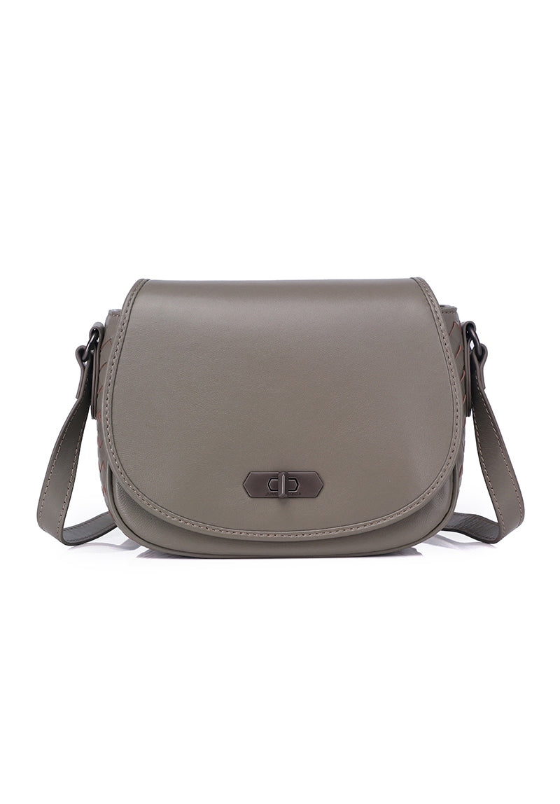 JULES Genuine Sling / Shoulder Bag - SLATE GREY
